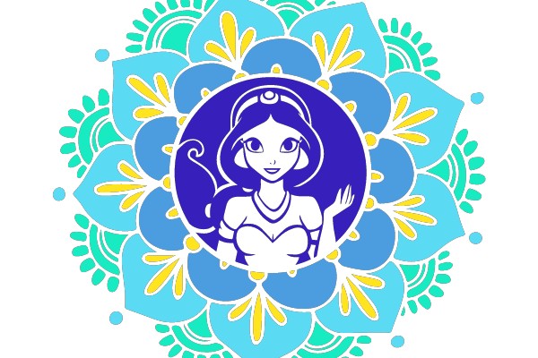 Mandala with Aladdin's Spirit