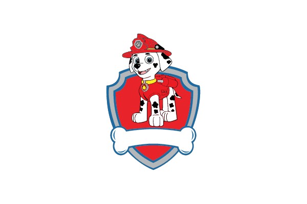 PAW Patrol Firehouse Pup Badge