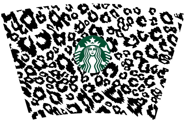 Starbucks Leopard Print