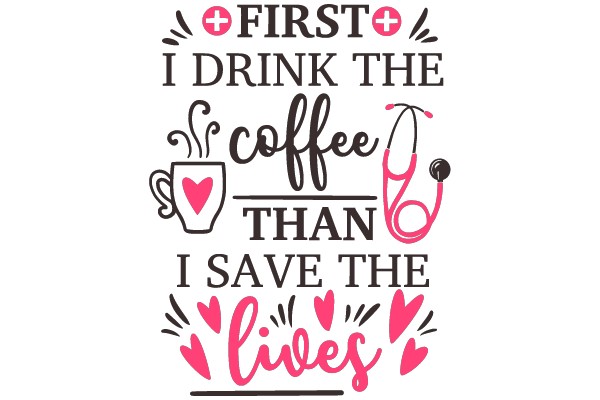 First I Drink The Coffee Than I Save The Lives