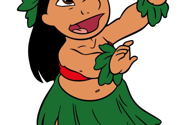 Hula Dancer Clipart