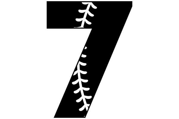Baseball Stitched Number 7
