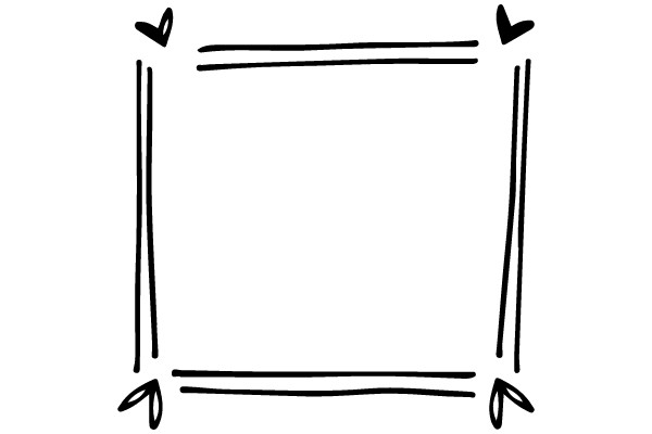 Hand-drawn Sketchy Square