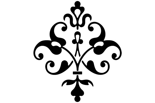 Ornate Vintage Flourish Ornament Design