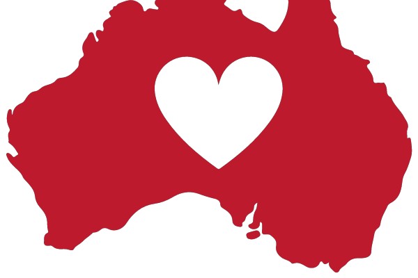 Symbol of Affection: The Australian Heart Map