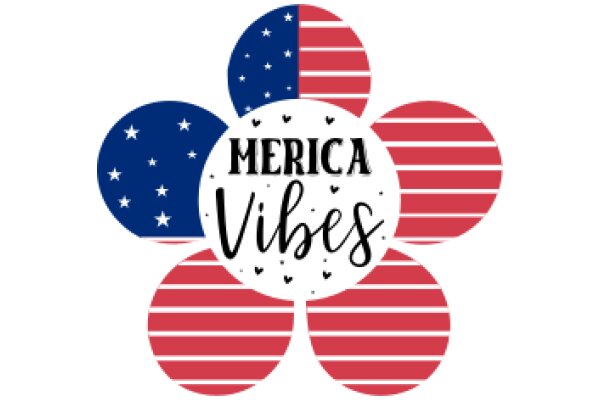 Merica Vibes: A Graphic Design Showcasing American Patriotism and Style