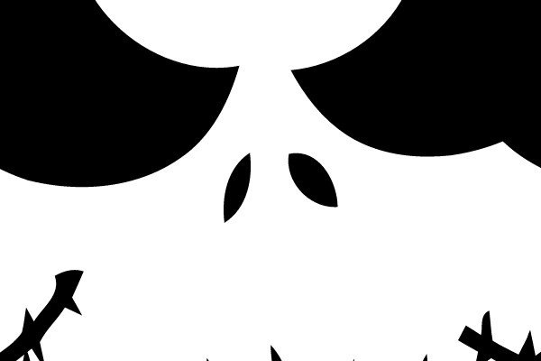 Halloween Jack-o'-lantern Face