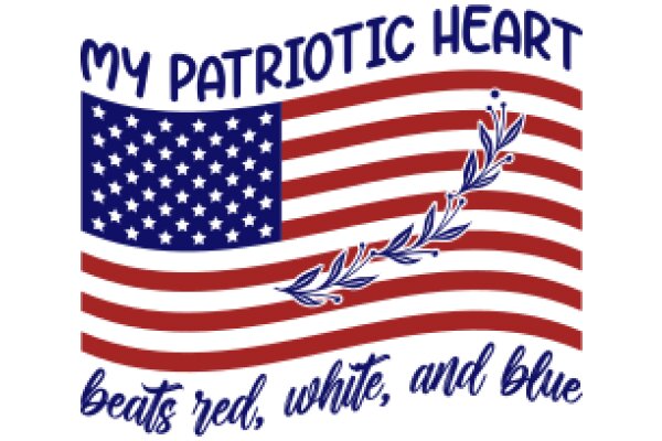 My Patriotic Heart: Beats Red, White, and Blue