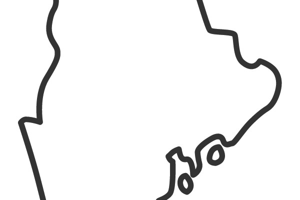 Island Outline Map