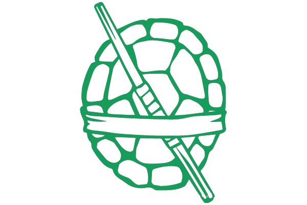 Turtle Logo with Swords