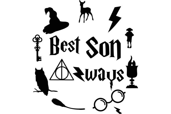 Best Son: A Collection of Iconic Symbols and Quotes from the Harry Potter Series