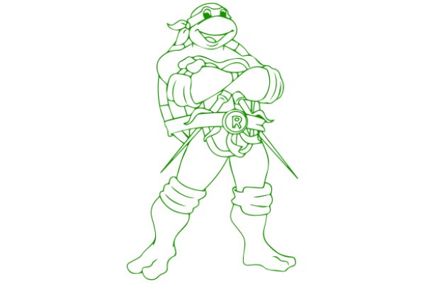 The Green Teenage Mutant Ninja Turtles