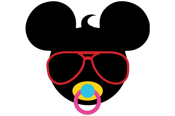 Stylized Mickey Mouse with Modern Accessories