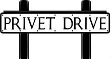 A Sign for Privet Drive