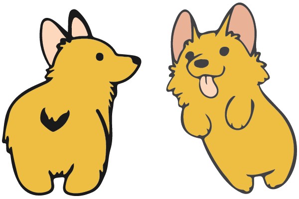 Cute Pomeranian Pals