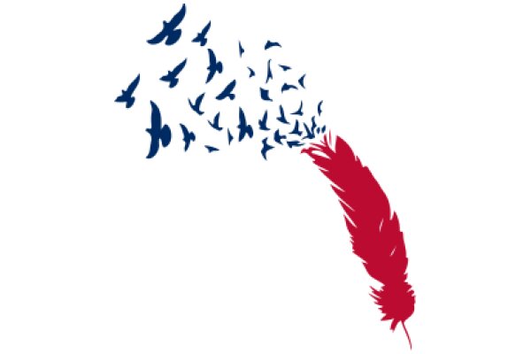 A Flurry of Feathers: A Visual Metaphor for Chaos and Transformation