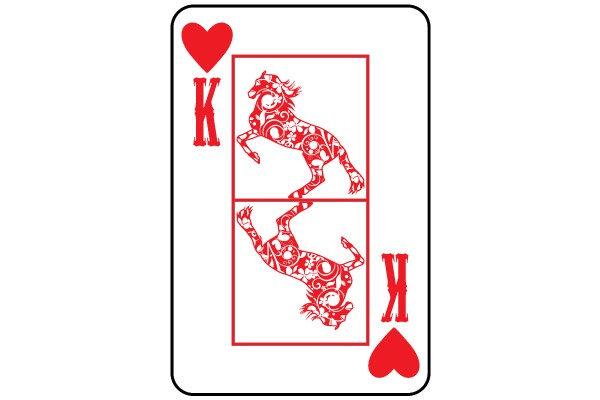 Playing Card King of Hearts