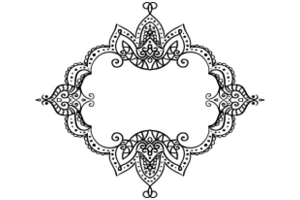 Intricate Design: A Symphony of Geometric Patterns and Floral Motifs