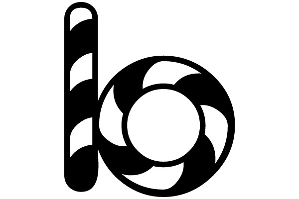 Icon of a Candy Bar and a Circular Design