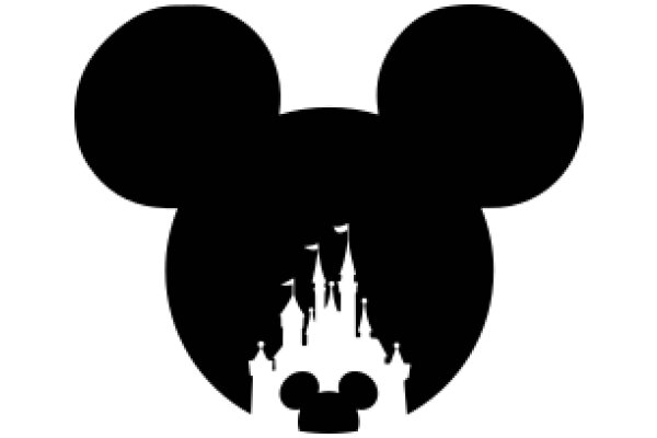 A Silhouette of Mickey Mouse and a Castle, Embracing the Magic of Disney.