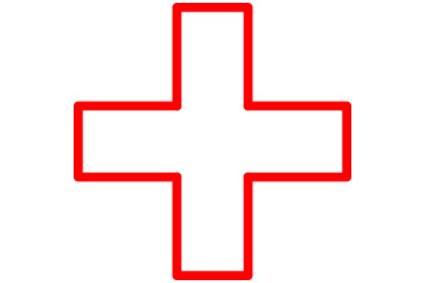 Simplistic Red Cross Symbol