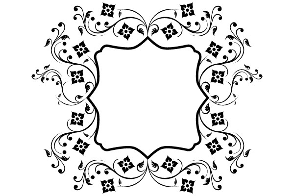 Classic Flourish Frame Design
