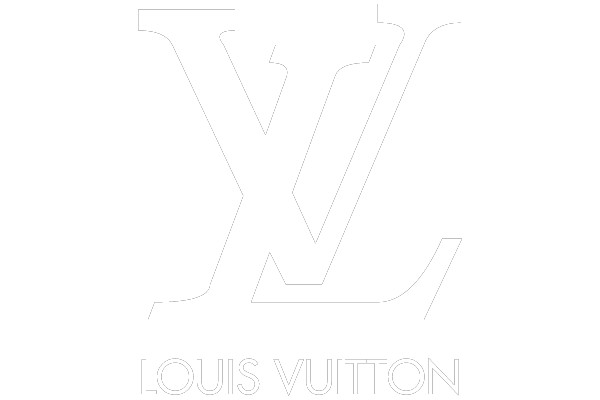 Signature Louis Vuitton White Logo