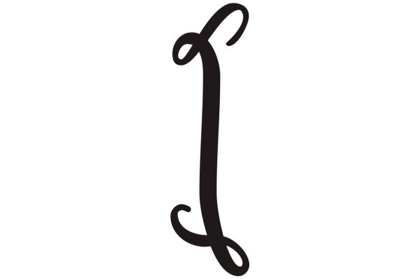 A Simple Black Line on a White Background