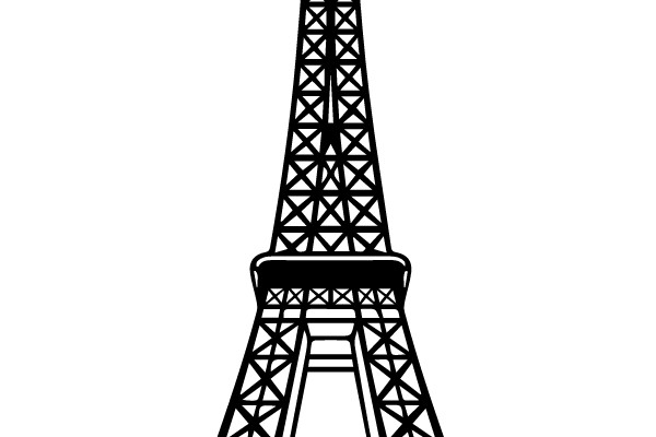 The Eiffel Tower in