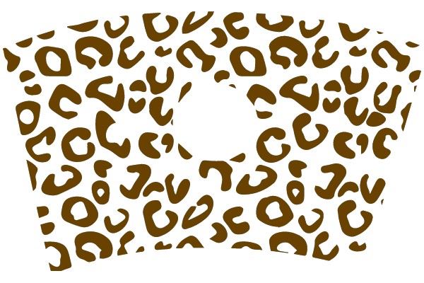 Brown Leopard Print Pattern
