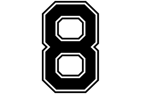 Stylized Number Eight Logo