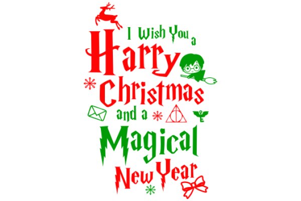 Happy Holidays: A Magical Christmas and New Year Greeting