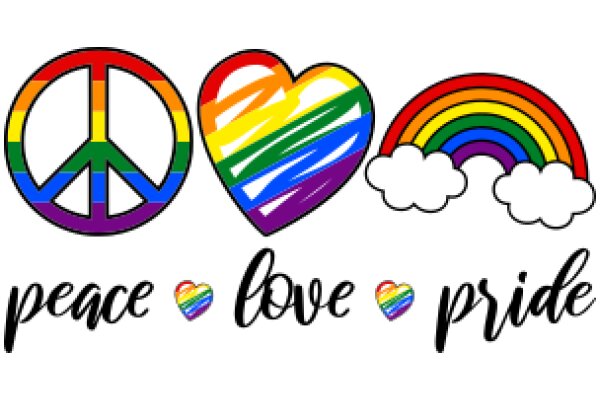 Celebrating Peace, Love, and Pride: A Colorful Symbolic of Unity and Acceptance