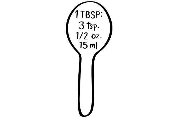 TBSP: 3 tsp. 1/2 oz. 15 ml.