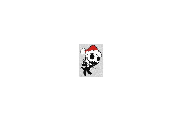 Santa Jack Skellington Christmas