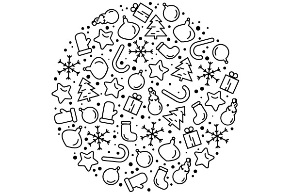 Joyous Holiday Symbols: A Festive Collection