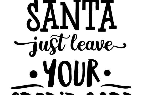 Dear Santa, Just Leave Your Credit Card Under the Tree