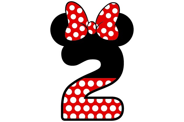 Minnie Mouse Polka Dot Number 2