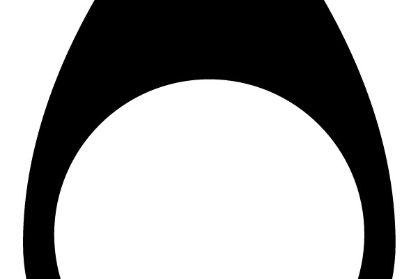 Drop Shape with Hole