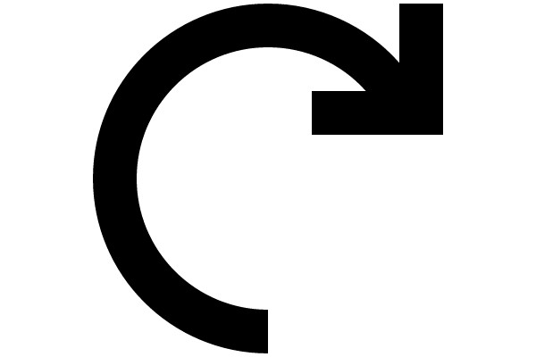 A Simple Icon of a Recycle Symbol