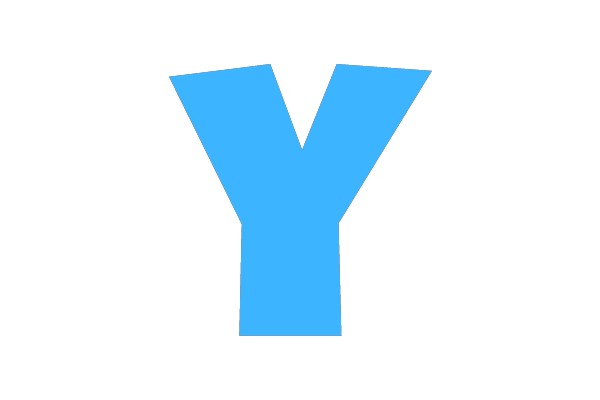Bold Blue Y