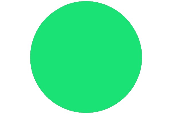 A Simple Green Circle