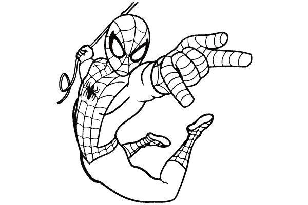 Webbed Hero in Action