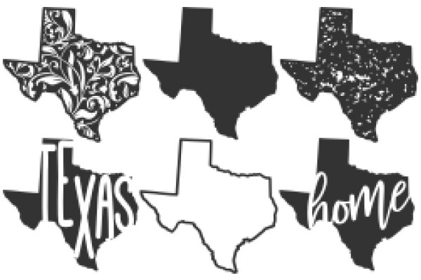 A Collection of Iconic Texas Symbols