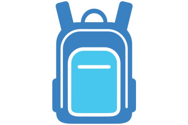 A Blue Backpack Icon