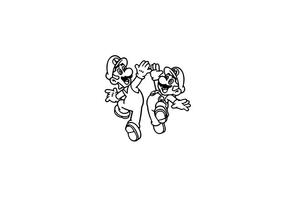 Luigi and Mario in Motion