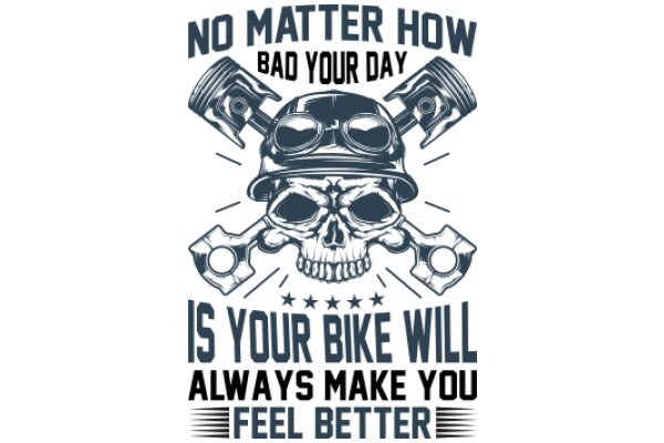 Motivational Poster: 'No Matter How Bad Your Day, Your Bike Will Always Make You Feel Better'