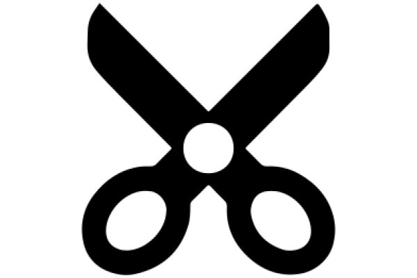 A Simple Icon of Scissors