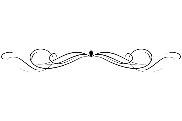 Elegant Vintage Flourish Ornament