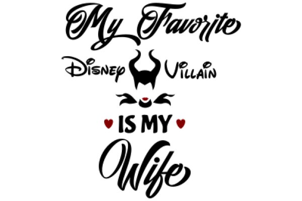 My Favorite Disney Villain Is My Wife